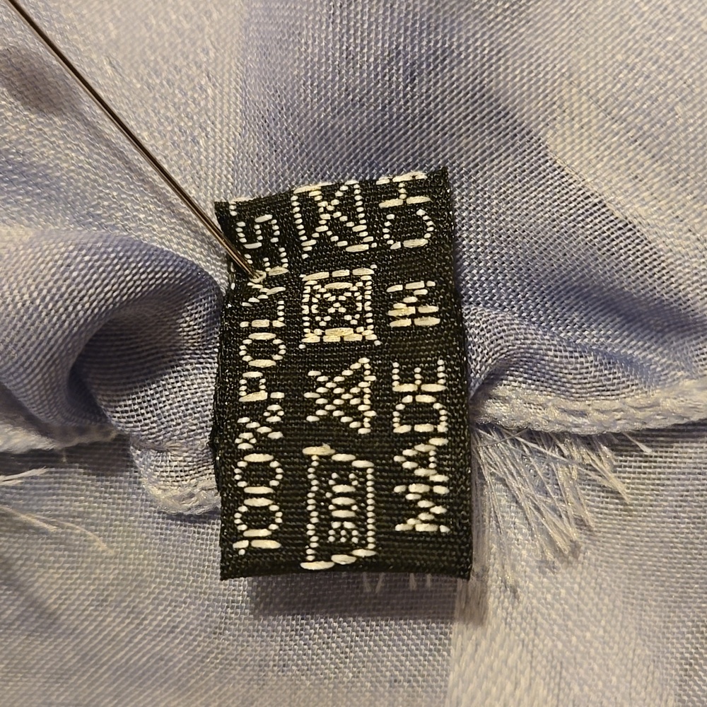 Light Blue Shawl Style Jacket - image 8